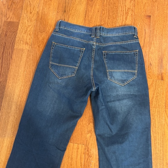 BALENO JEANS HIGH RISE STRAIGHT FIT blue in size 32 wide legs - Picture 5 of 6